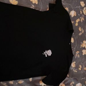 Never worn SHEIN black short sleeve shirt size xl